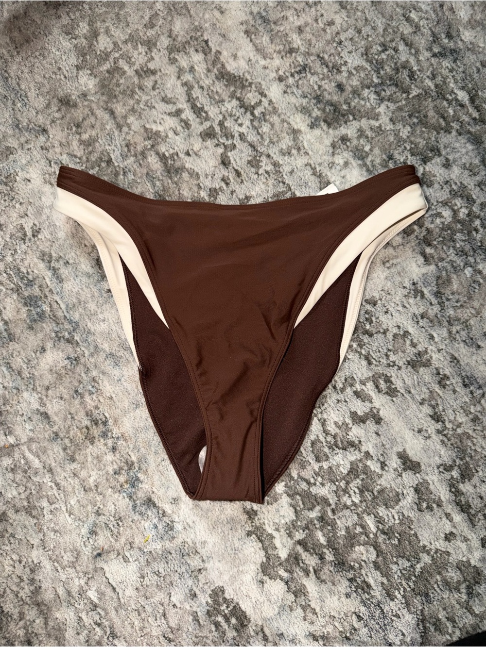 Abercrombie Curve Love Mid Rise High-Leg Moderate Bottom